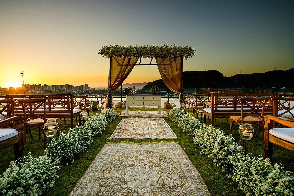 Fotos de Decoração de Casamento ao ar livre no Rio de Janeiro RJ